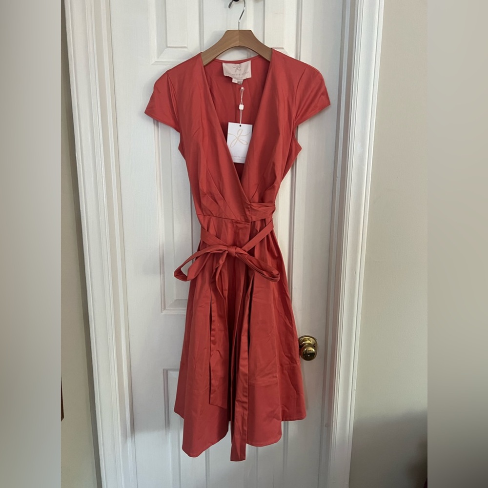 Gal Meets Glam red “Addison” dress